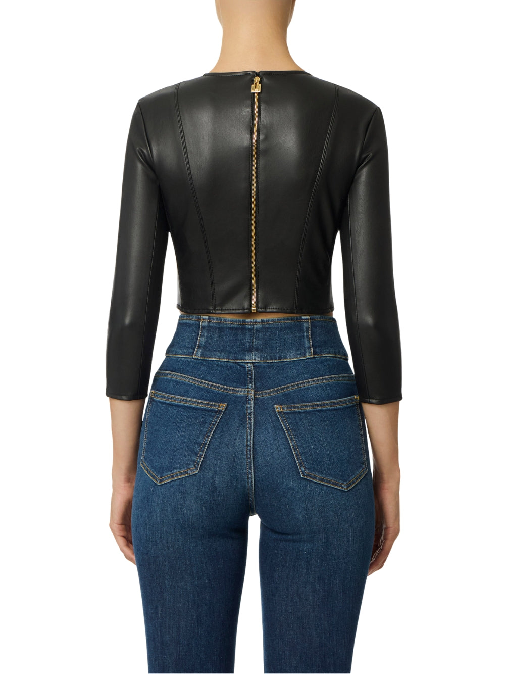 Maglia Cropped Elisabetta Franchi