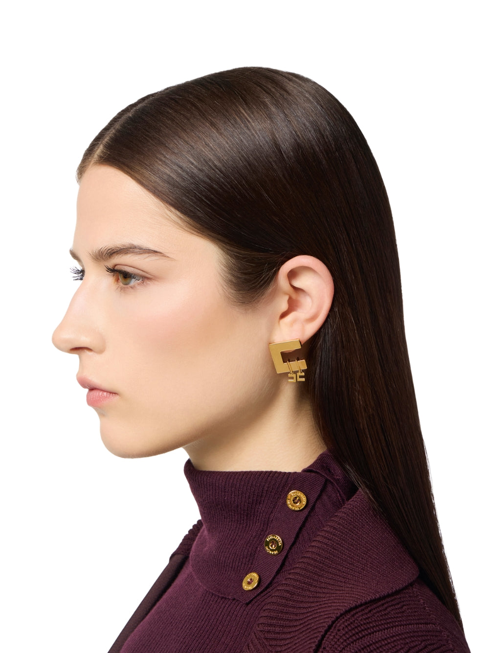 Orecchini Logo Elisabetta Franchi