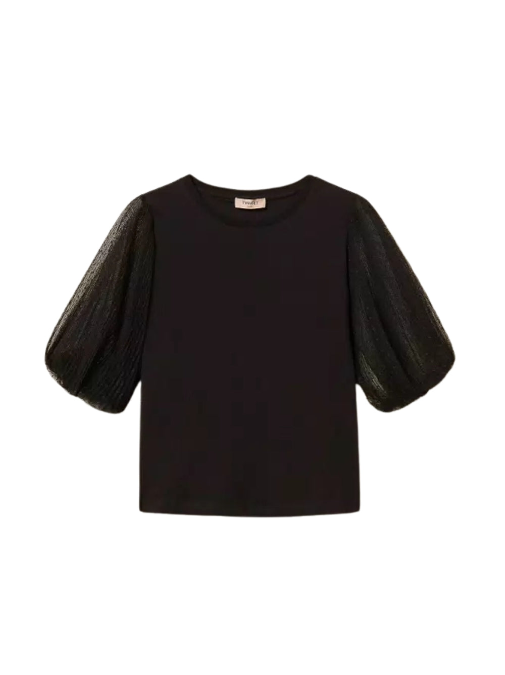 T-Shirt Con tulle Twinset