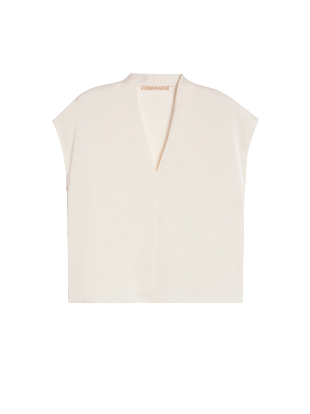 Camicia Penny Black donna in raso - Avorio