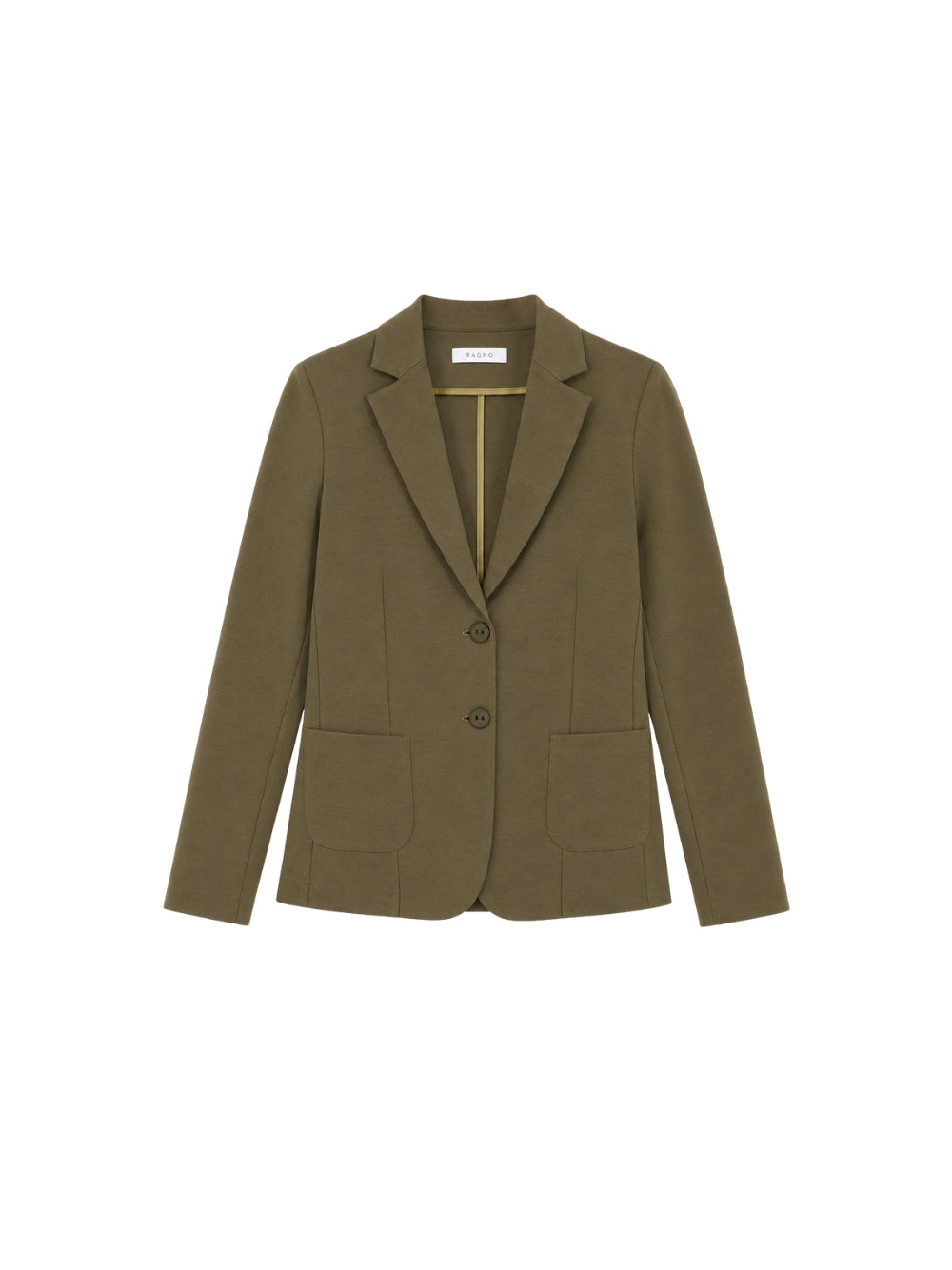 Giacca Ragno donna con rever - Verde