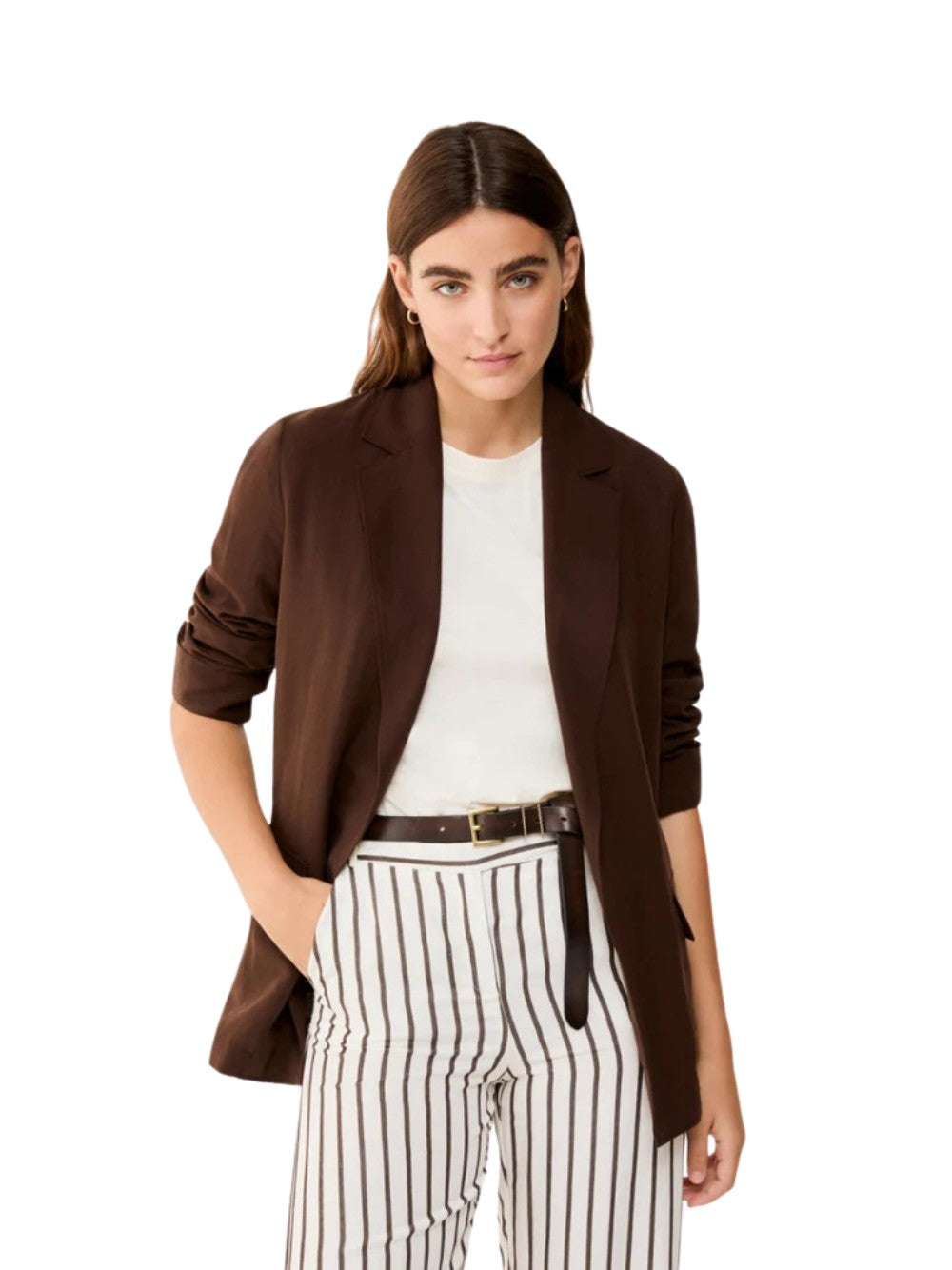 Blazer Penny Black donna monopetto - Cioccolato