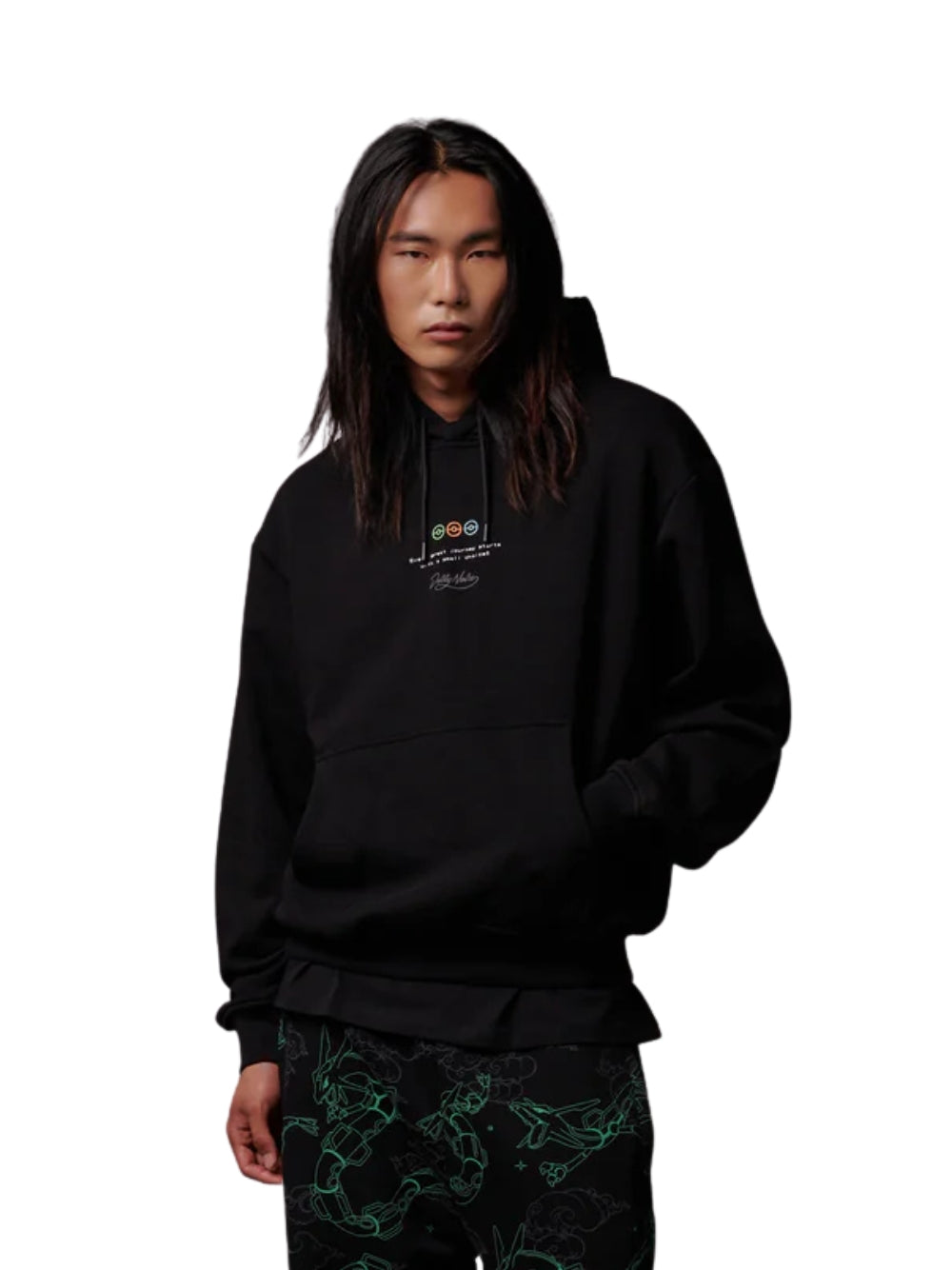 Felpa con cappuccio Dolly Noire