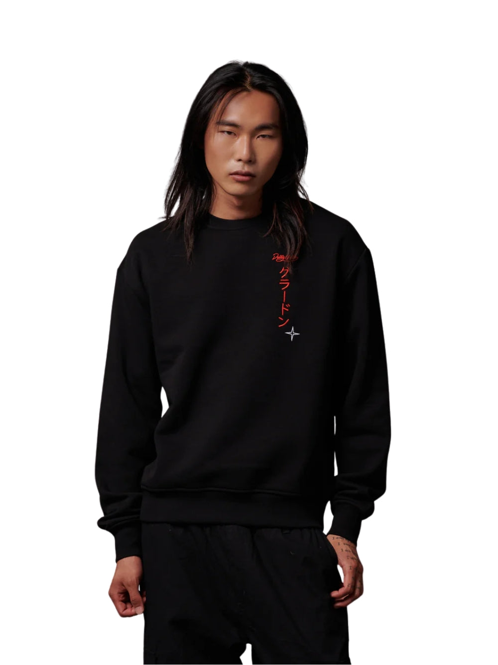 Felpa a girocollo Dolly Noire