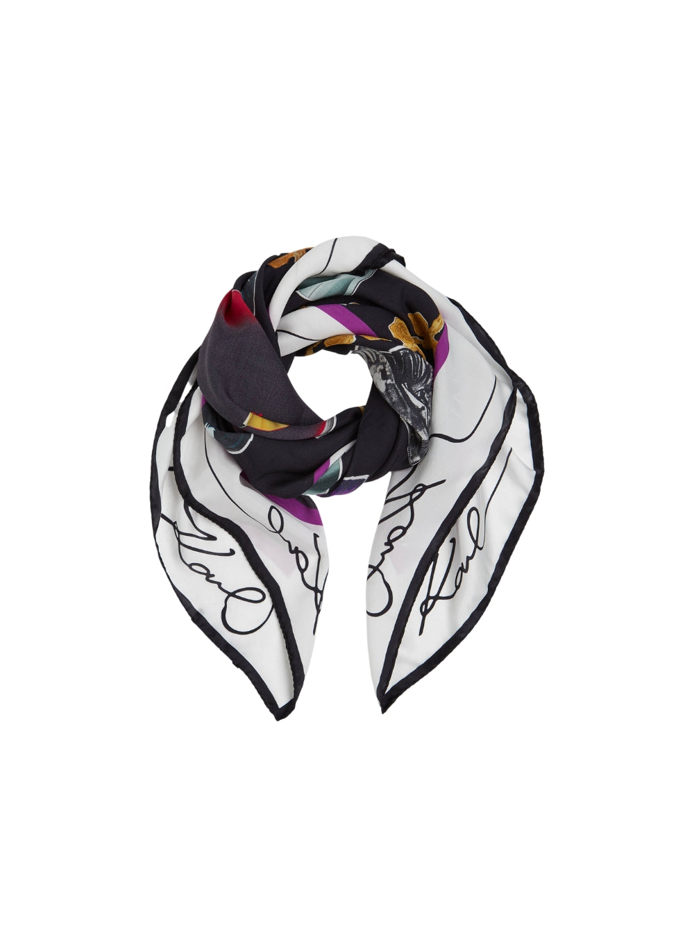 Karl Lagerfeld scarf